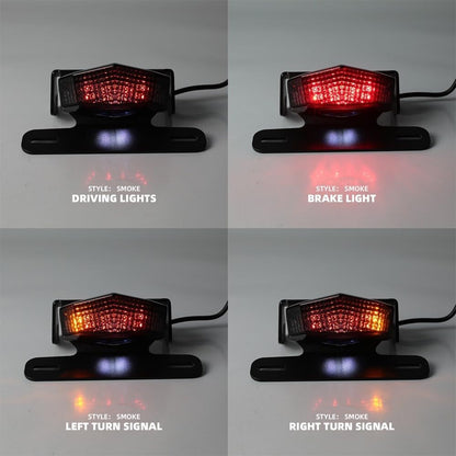 ya 13 9.15 baidi for Suzuki DRZ400SM DRZ400S/E Tail Tidy Rear Fender LED Brake Light Turn signal