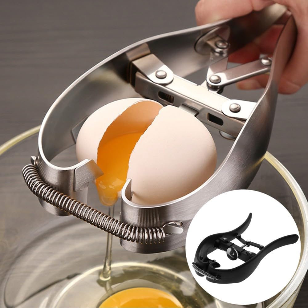 ya 14 9.20 baidi 1pc Stainless Steel Egg Cutter Quickly Opener Clipper Tool Kitchen-1
