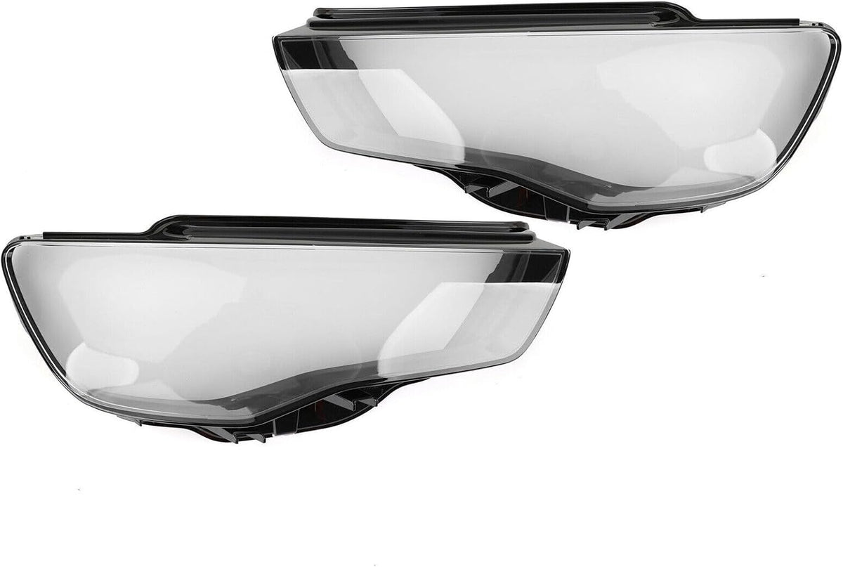 ya 10 9.16 zhengce 2x clear headlight glass lenses spreader left + right for Audi A3 2013-2016