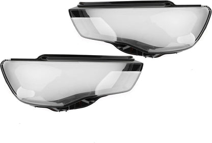 ya 10 9.16 zhengce 2x clear headlight glass lenses spreader left + right for Audi A3 2013-2016