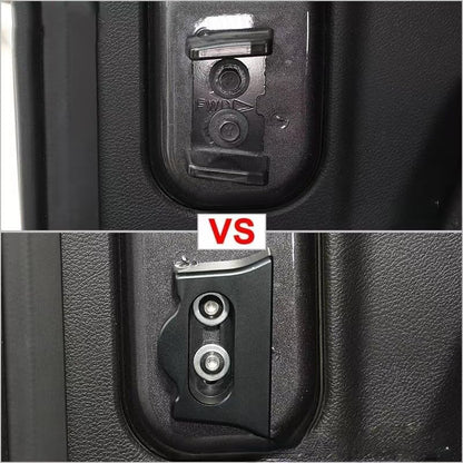 ya 5 8.10 Black Aluminum Alloy Rear Tailgate Stopper Limiter for Jeep for Wrangler JK 07-17