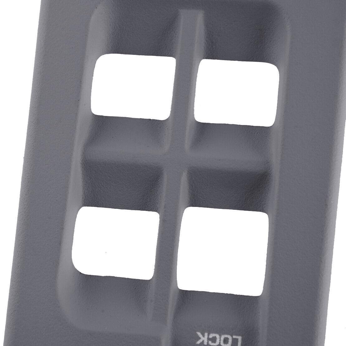 ya 5 8.10 2 Pieces Door Window Switch Panel Bezel Trim Fits for Dodge for Ram 1500 2500 3500
