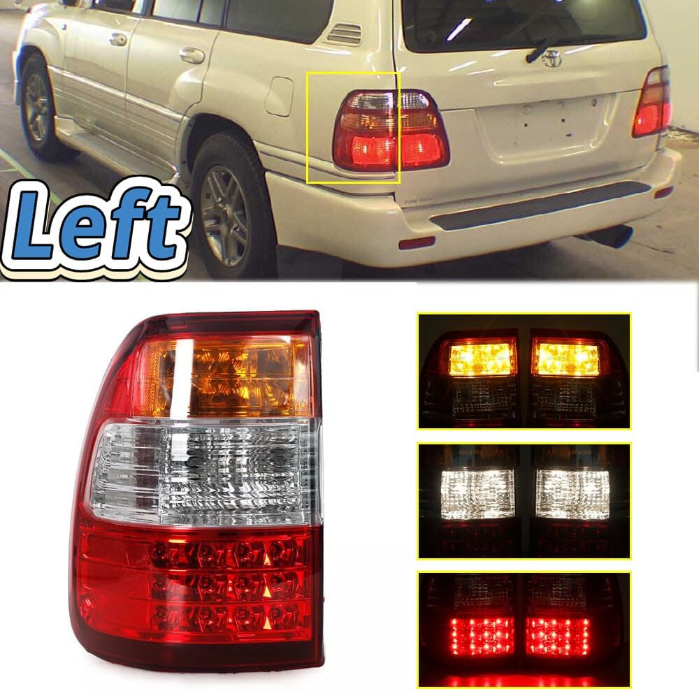 ya 4 8.24 baidi Rear Outer Tail Light Rear Light Brake Left for Toyota for Land Cruiser 1998-2007