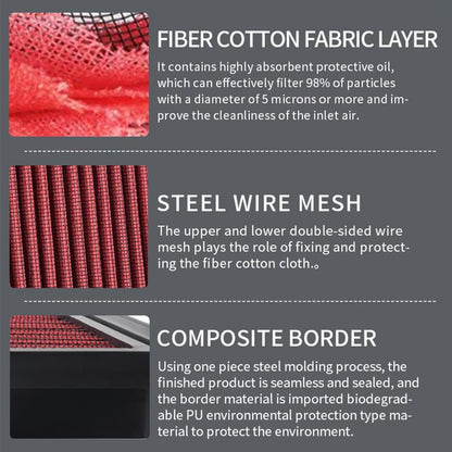 ya 13 9.15 baidi Per for MAN ce Air Filter 33-2304 for Subaru Outback WRX STi Legacy Impreza