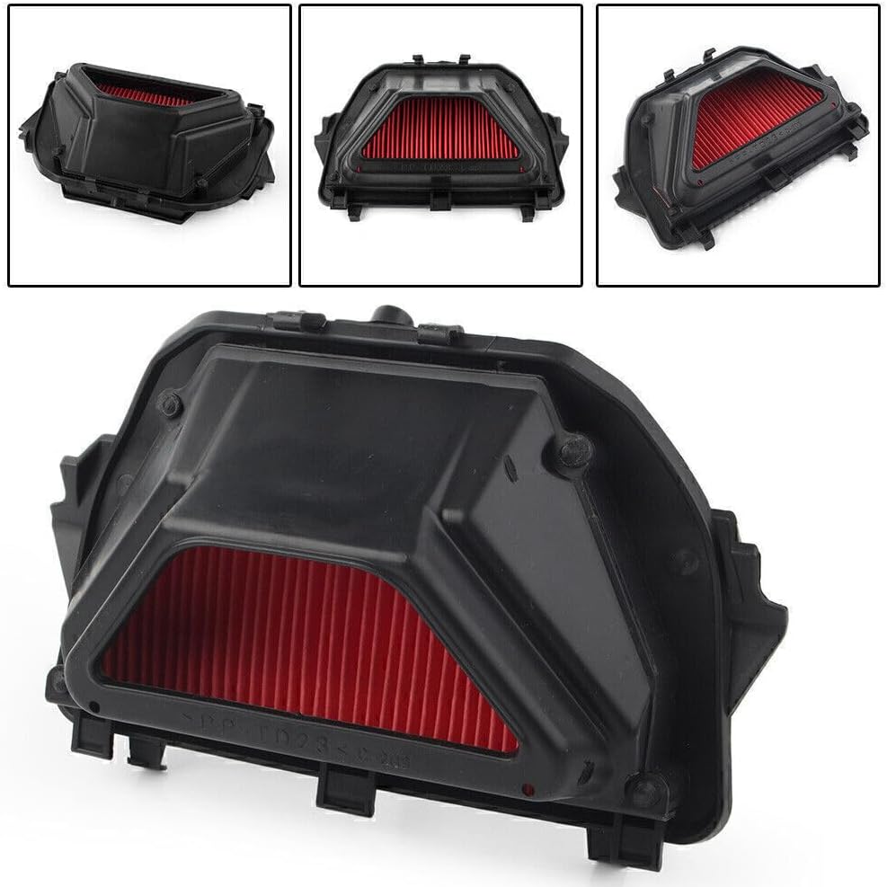 ya 5 8.10 for Yamaha YZF R6 YZF-R6 2008 09 1x Air Filter Intake Cleaner Parts Kit