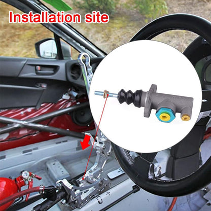 ya 7 8.24 baidi CP 2623 Aluminum Master Cylinder Racing for Hydraulic Handbrake E-Brake Silver