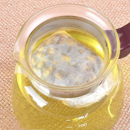 ya 14 9.20 baidi 10xSmall Cotton Drawstring Straining Tea Cooking Separate Spice Filter Bags-1