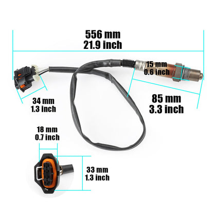 ya 4 8.8 13103981 for Opel Vectra B CC 2000-2003 Rear Downstream O2 Sensor 