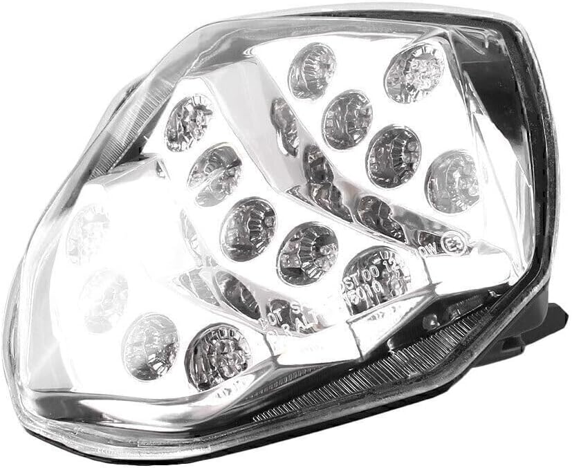 ya 10 9.16 zhengce LED Tail Lamp Rear Taillight Running Light Clear Len Fit for Suzuki GSXR100