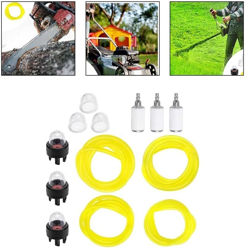 ya 26 10.21 baidi Complete 13PCS Starter Ball and Fuel Pipe Filter Kit for Lawn Care Tasks