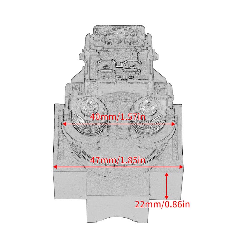 ya 23 10.7 baidi Starter Solenoid Relay for Stels Leopard 500/600/650 Guepard 1000 Guepard 800