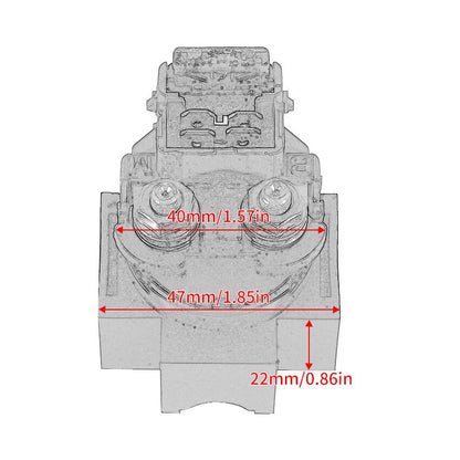 ya 23 10.7 baidi Starter Solenoid Relay for Stels Leopard 500/600/650 Guepard 1000 Guepard 800
