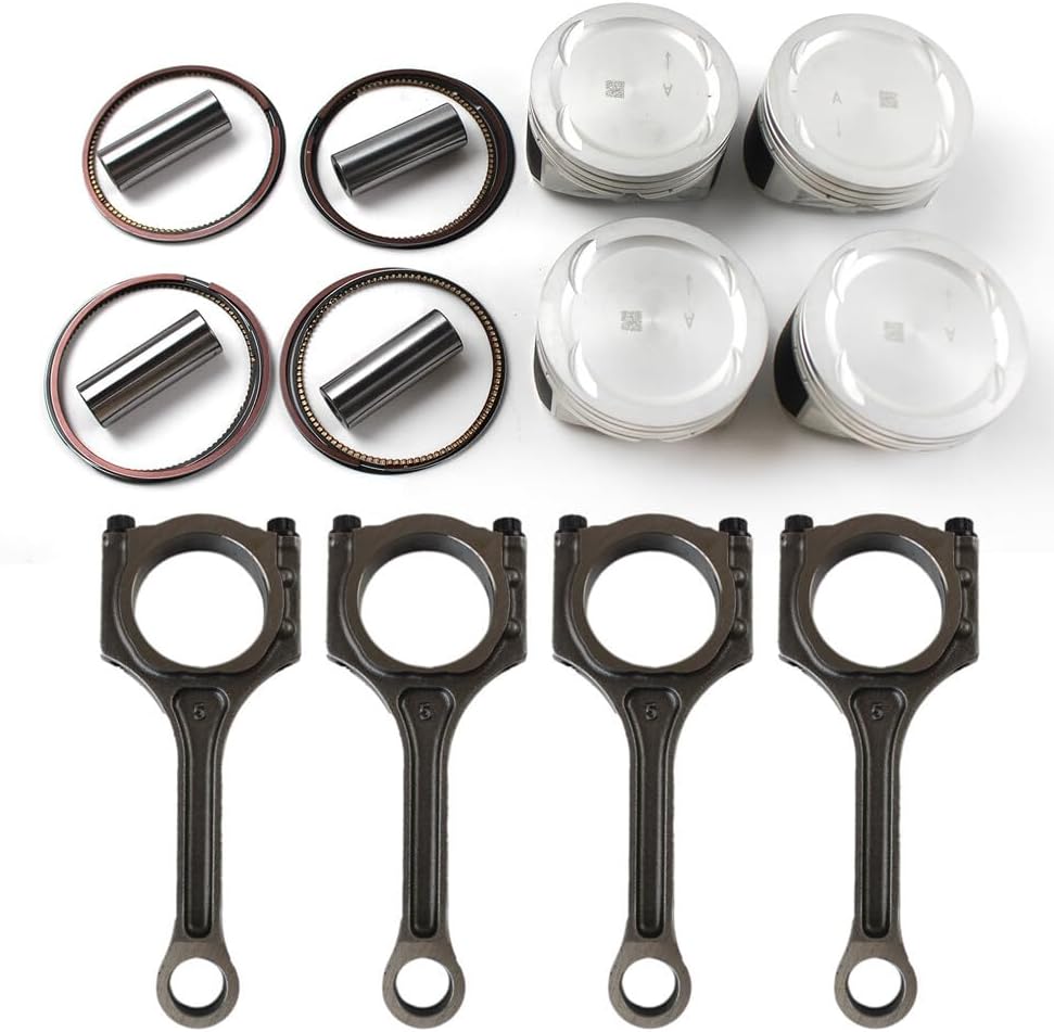 ya 11 9.14 baidiConnecting Rod & Piston Kit for Hyundai Sonata for Kia for Sorento Optima 2.4L DOHC G4KE