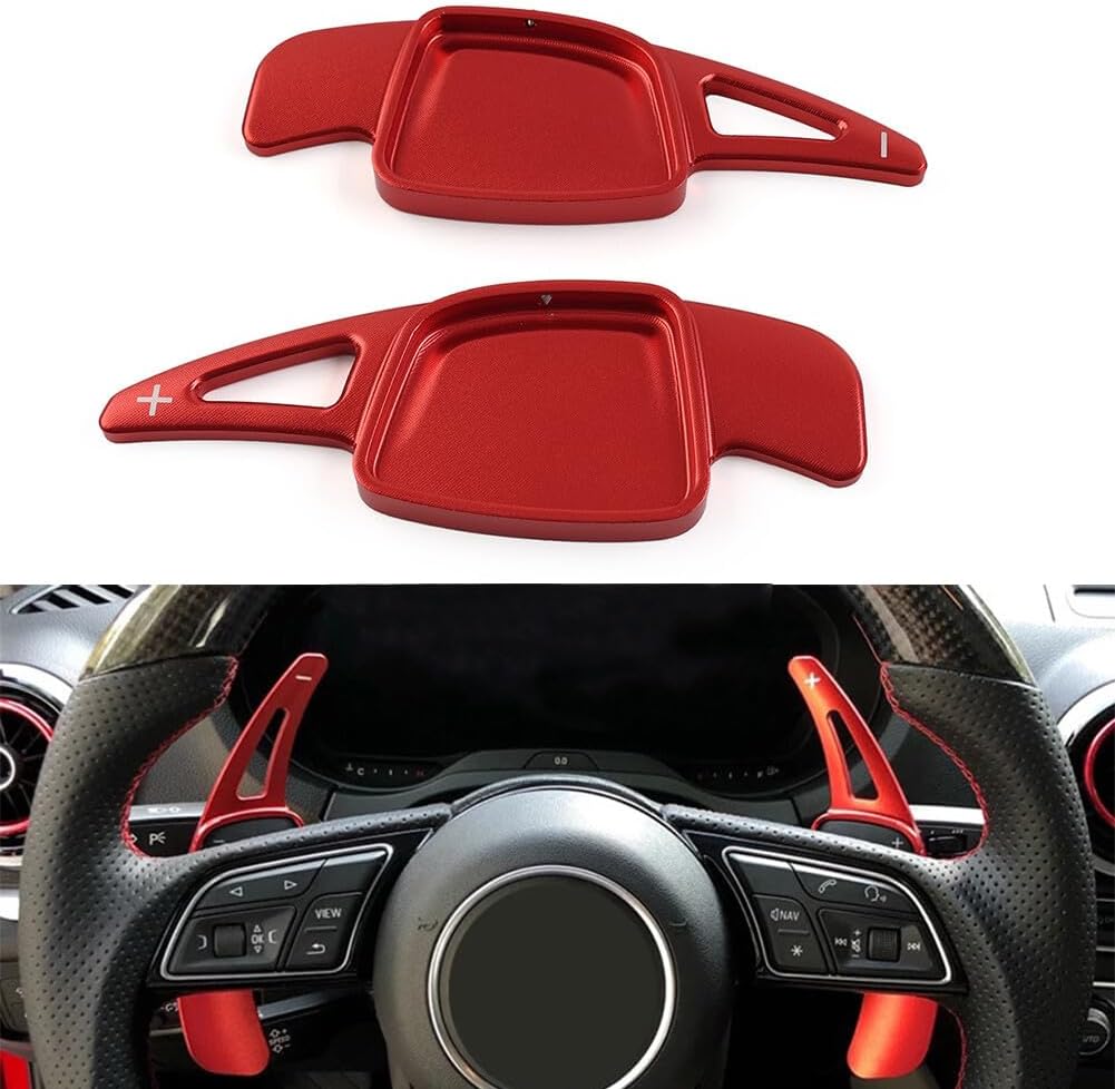 ya 10 9.16 zhengce Steering Wheel Shift Paddle Extended Shifter Fit for Audi A6 C8 A7 4KA A8 S
