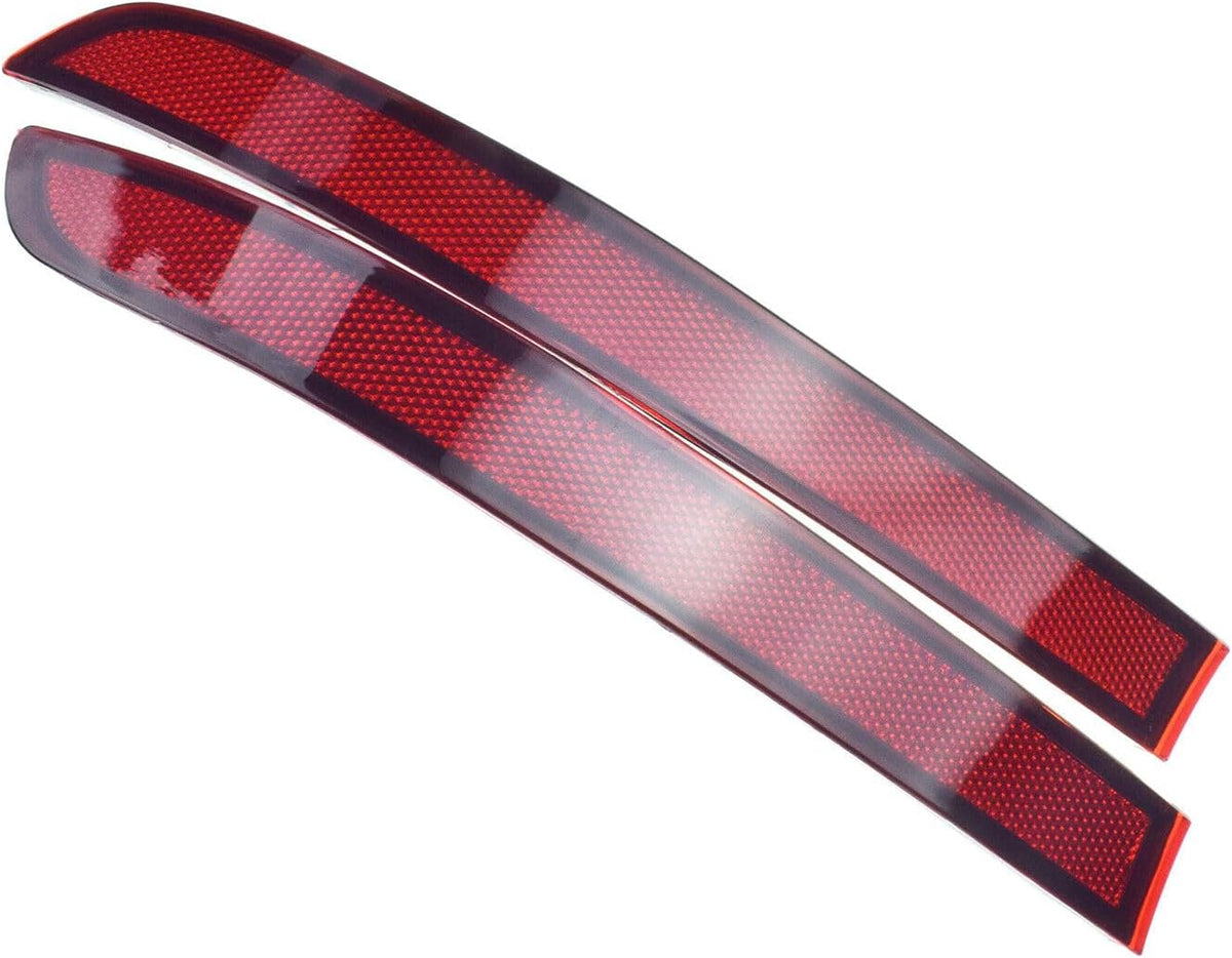 ya 13 9.15 baidi One pair of red tail lights rear left + right bumper side reflector for VW