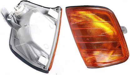 ya 6 8.24 baidi Pair Front LH&RH Amber Turn Indicator Signal Light Fits for Benz E-Class W124 E300