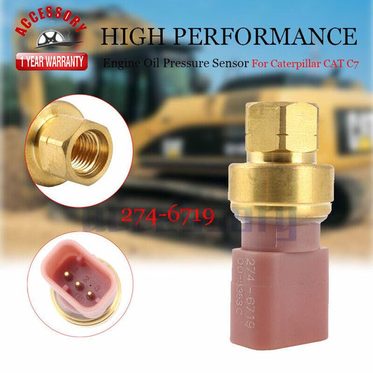 ya 2 8.15 Engine Oil Pressure Sensor 274-6719 for Caterpillar CAT C7 Engine 2746719