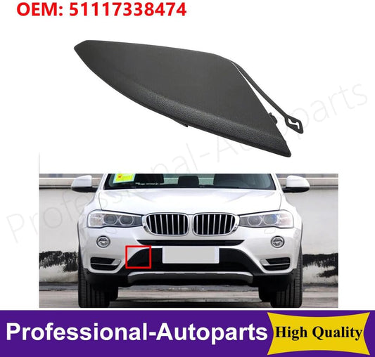ya 4 8.8.2 Front Bumper Tow Hook Eye Cover Cap for BMW X3 F25 18d 18i 20dX 20i 20iX 28iX