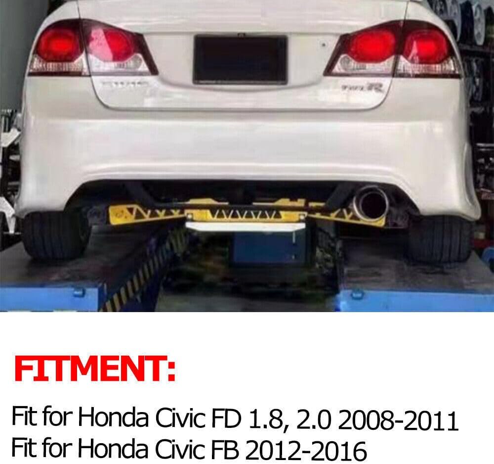 ya 13 9.15 baidi Rear Lower Control Arm Dummy+Subf for Ram e Brace+Tie Bar For 06-11 for Civic FD FB FG