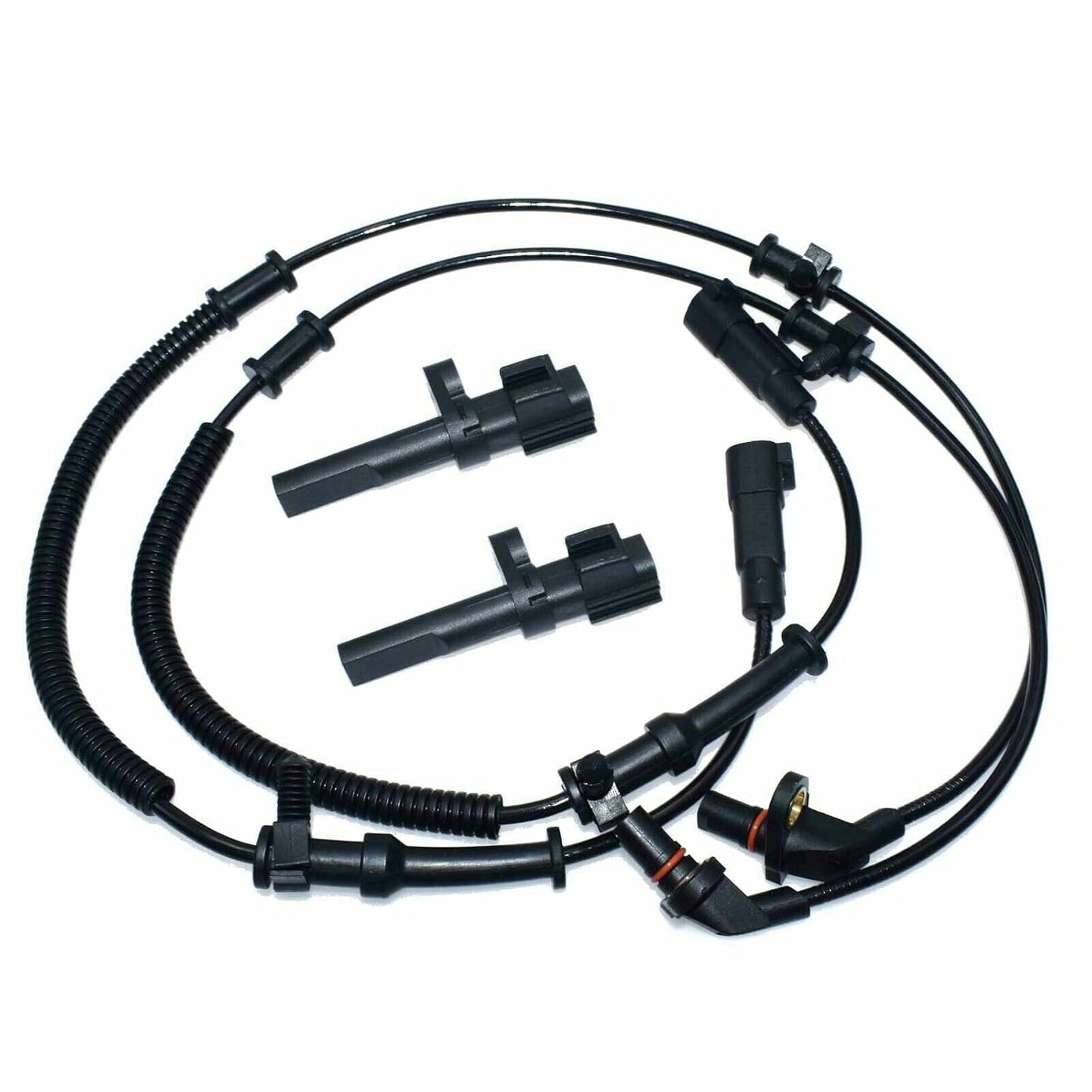 ya 4 8.8 4-Piece ABS Wheel Speed Sensor Front and Rear LH Right Grip Suitable for Dodge for Ram 1500 Pickup 2009-12