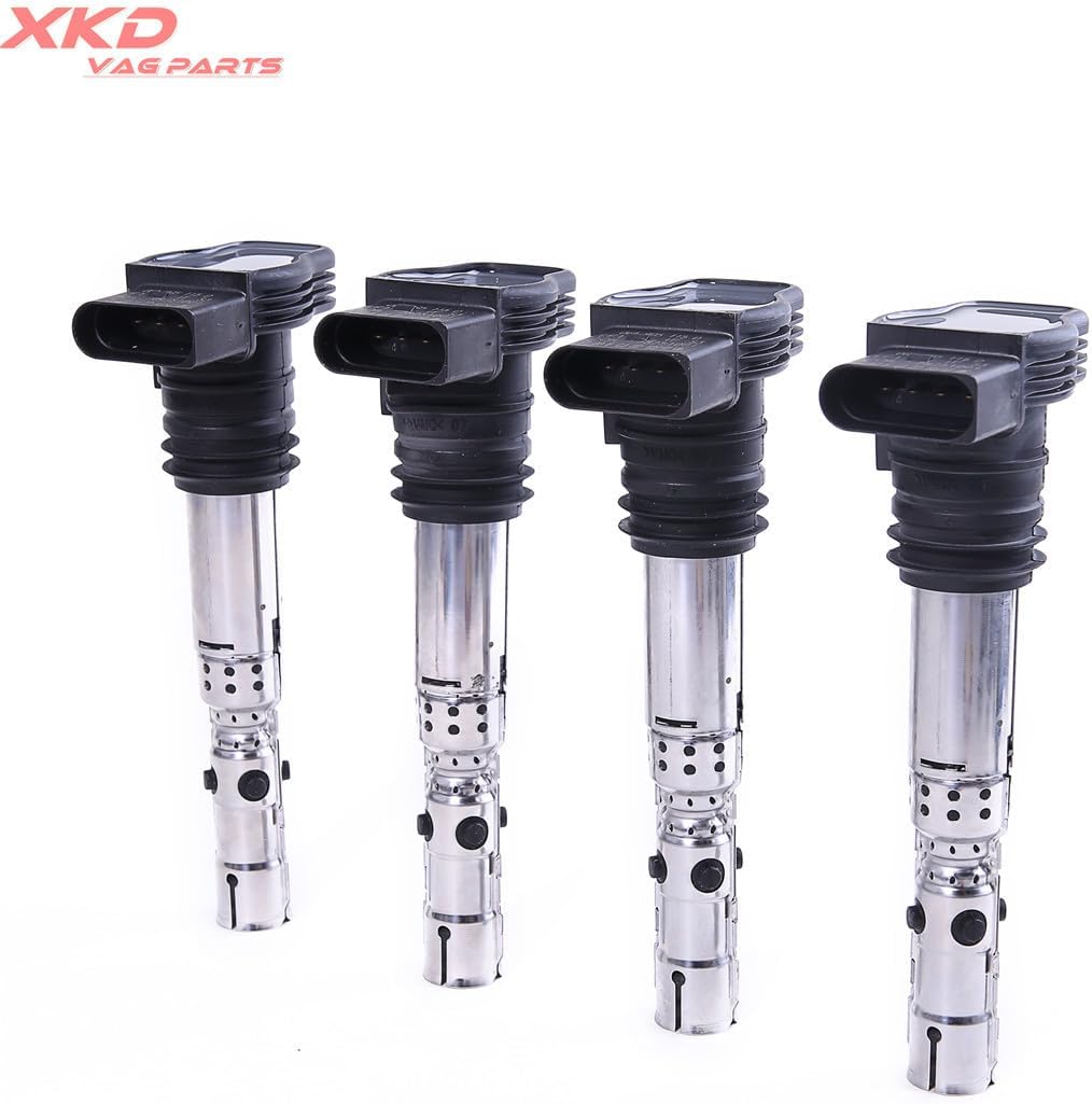 ya 8 8.24 baidi 1.8T 4Pcs Ignition Coil Set for VW for JETTA for Golf for Passat Beetle for Audi for A4 A6 TT