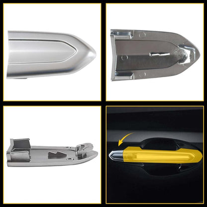 ya 5 8.10 New White Front Left Door Lock Cylinder Baffle Protective Cover Suitable for Cadillac ATS XTS CTS CT6