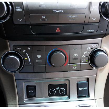 ya 8 8.24 baidi Air Conditioning Climate Control Switch Adjustment Knife Suitable for Toyota Highlander 09-13