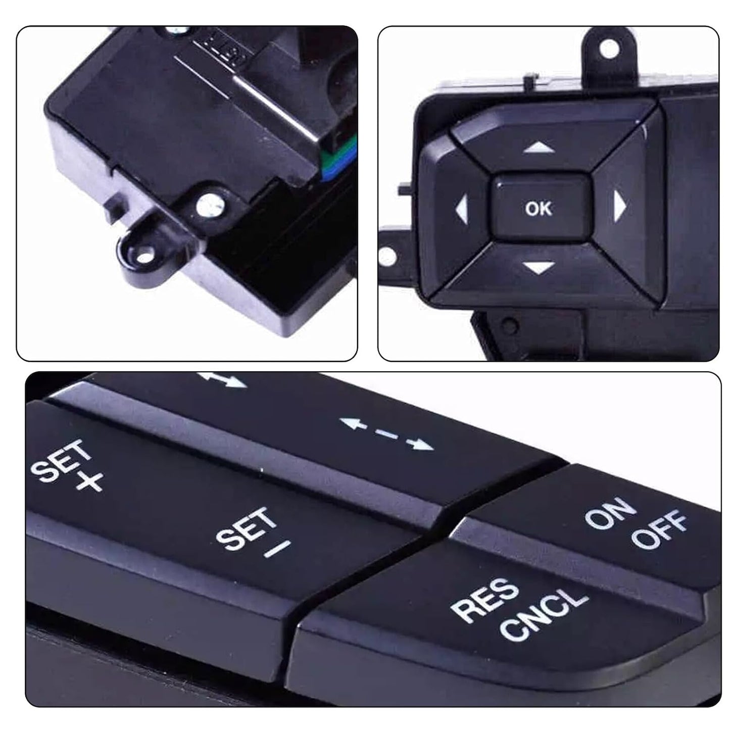 ya 4 8.8 New R&L Steering Wheel Cruise Control Switch Button for Ford 2015 F150 Super