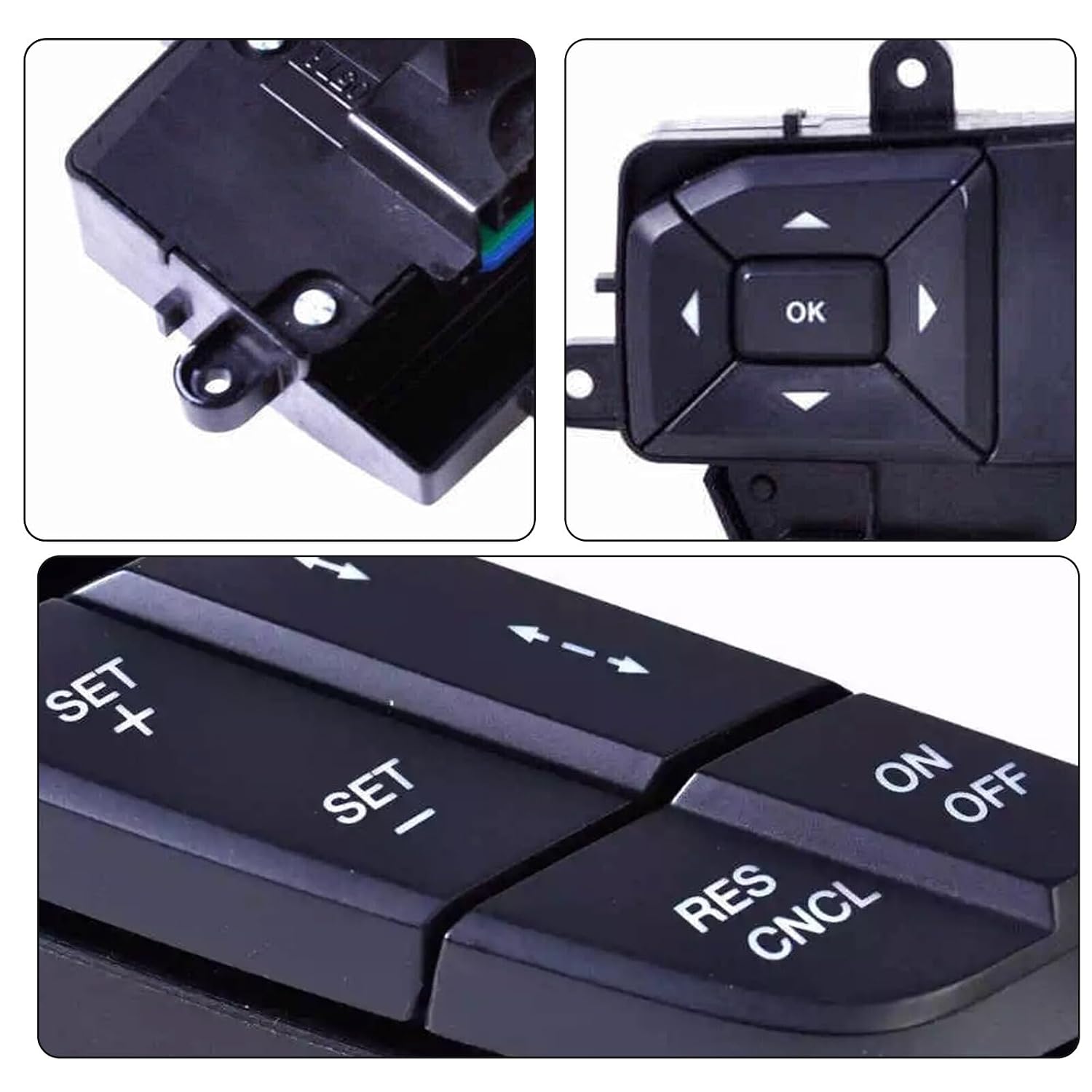 ya 4 8.8 New R&L Steering Wheel Cruise Control Switch Button for Ford 2015 F150 Super
