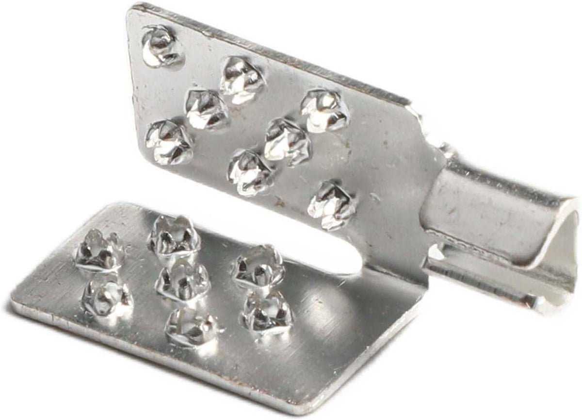 ya 26 10.21 baidi Quality Construction 20 Pack of Silver Plated Crimp Connection Terminals