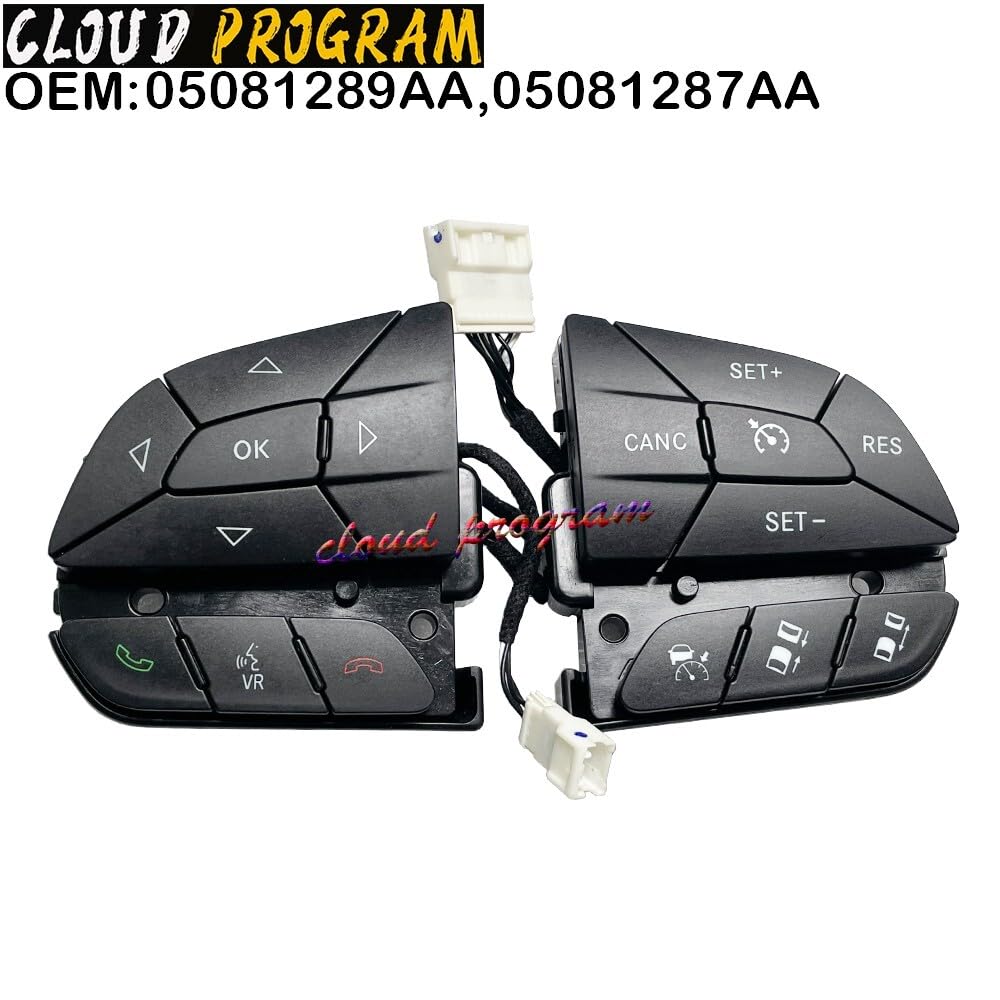 ya 3 8.24 baidi 05081289AA,05081287AA Steering Wheel Control Switch for Dodge for Charger Challengee