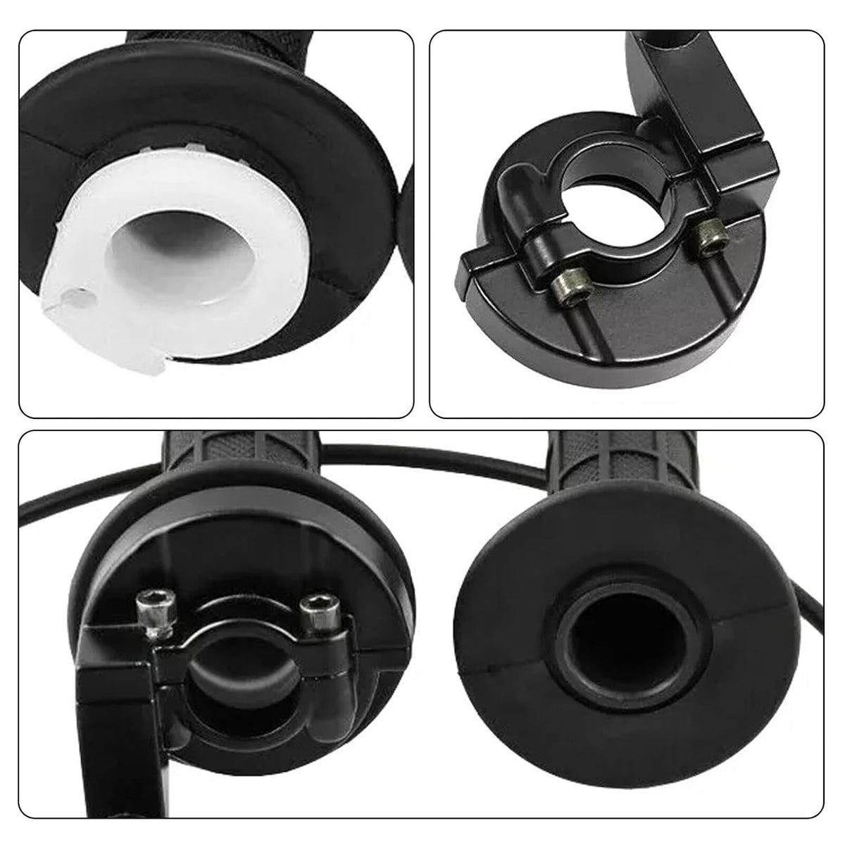 ya 6 8.14 Motorcycle Parts Twist Throttle Line Acceleration Handle Girp Cable Accessory