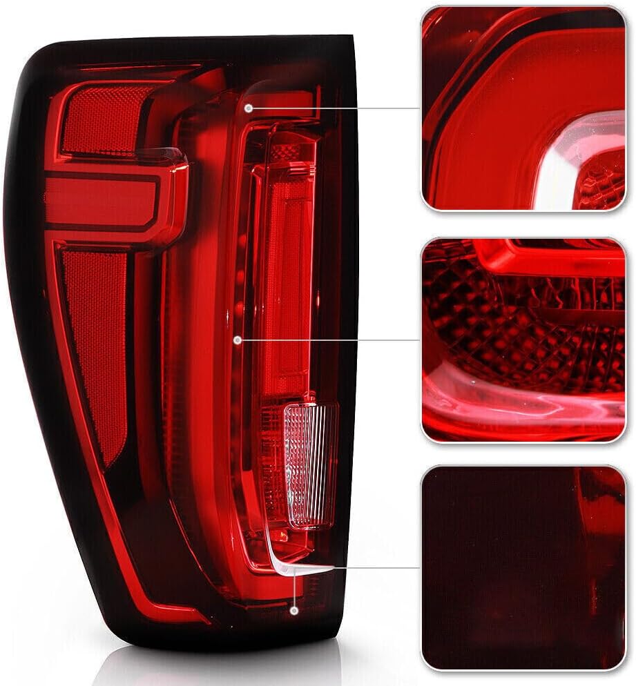 ya 10 9.16 zhengce Left Driver LED Tail Light For 2019 2020-2024 for GMC for Sierra Rear Brake