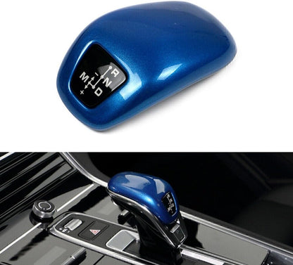 ya 4 8.24 baidi Car Gear Shift Knob Cover Trim Fit for Porsche for Panamera 971 Chassis G2 17-2020 Blue