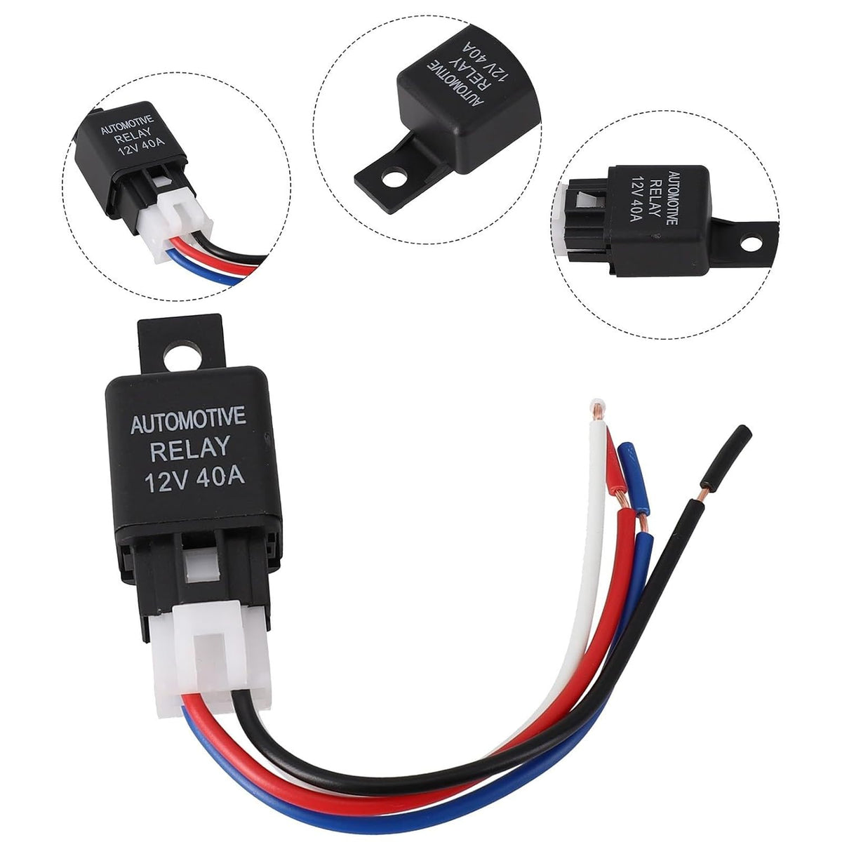 ya 23 10.7 baidi 12V Car Alarm Relay Suitable for Trunk Releases and Air Horns