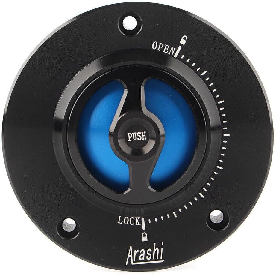 ya 6 8.14 1X Fuel Gas Tank Cap Cover Fit for Suzuki GSXR600/750/1000 GSX650F SV1000/S Blue