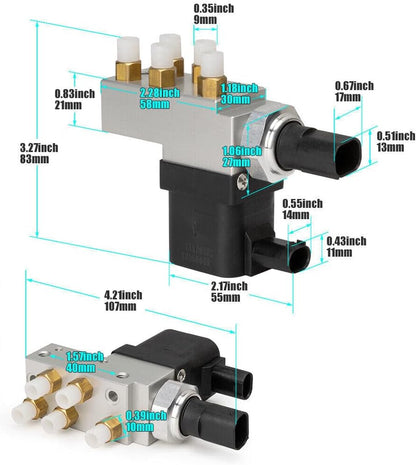 ya 10 9.16 baidi Air Suspension Compressor Control Valve Block Fit for for Mercedes W211 E320 2113200158