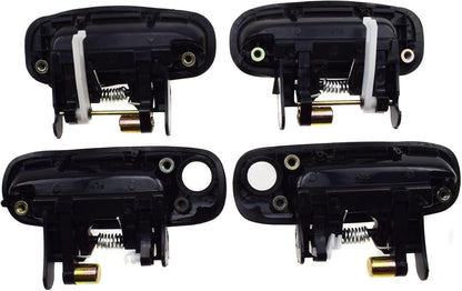 ya 5 8.10 Front and rear left and right exterior interior door handles for Toyota for Corolla 98-02 8 pieces