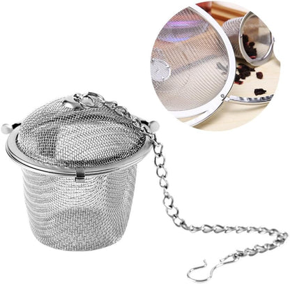 ya 14 9.20 baidi Seasoning Stainless Tea Strainer Infuser S n for Loose Steel-1