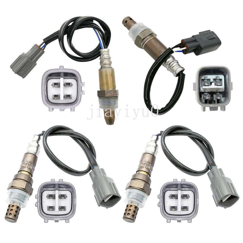 ya 4 8.8 for 2001 2002 2003 for Toyota Highlander 2.4L 4pcs Oxygen O2 Sensor 1&2 Upper+Lower