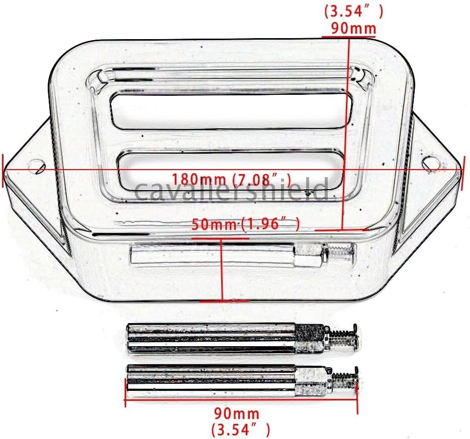 ya 23 10.7 baidi Chrome Rectifier Voltage Regulator Cover for Harley Electra Road Street Glide