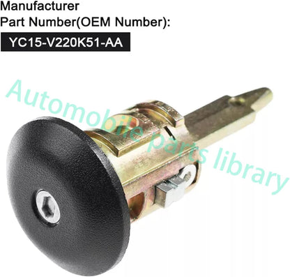 ya 5 8.24 baidi for Ford Transit MK6 MK7 front door lock cylinder right driver's side latch 2-key
