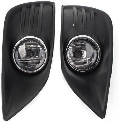 ya 10 9.16 zhengce Fog Lights Headlight Cover Grille Bezel Harness Switch Kit For for Ford Foc