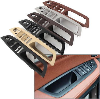 ya 10 9.16 baidi Fit for BMW X5 E70 2007-13 08 X6 E71/E72 Car Inner Door Handle Panel Tirm Cover LHD
