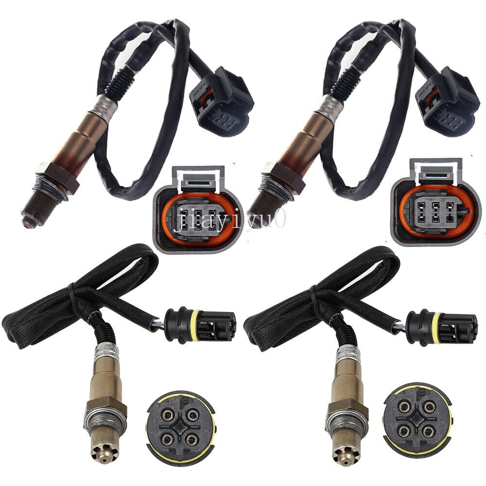 ya 3 8.24 baidi 4pcs Oxygen O2 Sensor 1&2 for 2012-2018 for BMW M6 Gran Coupe M6 V8 4.4L Upper+Lower