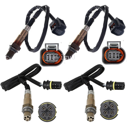 ya 3 8.24 baidi 4pcs Oxygen O2 Sensor 1&2 for 2012-2018 for BMW M6 Gran Coupe M6 V8 4.4L Upper+Lower
