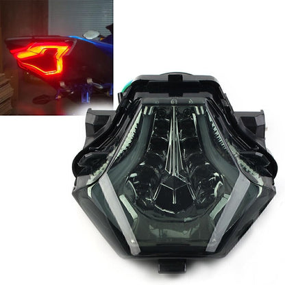 ya 10 9.16 zhengce for Yamaha YZF R3 R25 / MT-07 FZ07 MT-03 LED Red Brake Tail Light Turn Sign