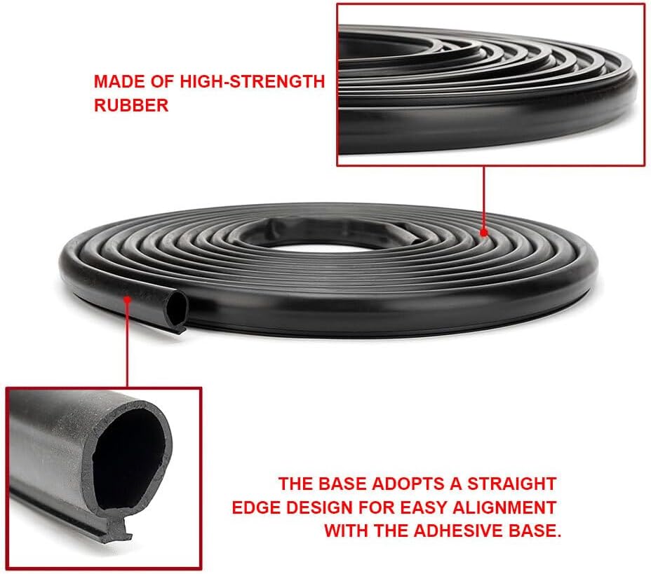 ya 5 8.24 baidi 018-338-BLK 30 Ft RV Slide Out Seal Secondary Seal Gasket Camper Travel Trailer