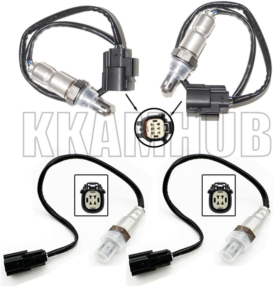 ya 15 10.19 zhengce 2pcs upstream/2pcs Downstream Oxygen sensors for Ford for Mustang 234-4968