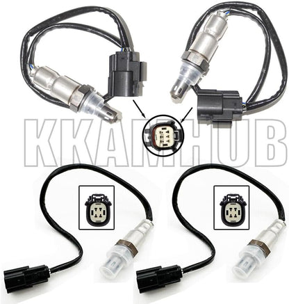 ya 15 10.19 zhengce 2pcs upstream/2pcs Downstream Oxygen sensors for Ford for Mustang 234-4968